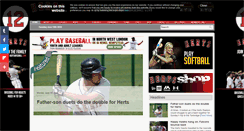 Desktop Screenshot of hertsbaseball.com